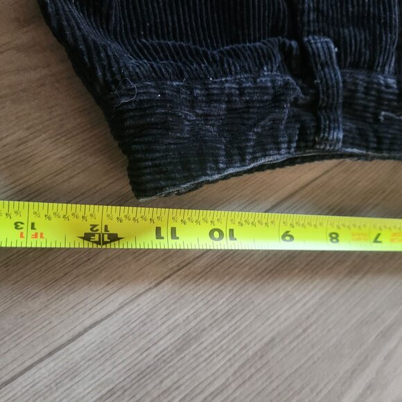 Talbots Black Corduroy Pants Size 6 Womens Casual Wear - Picture 4 of 4